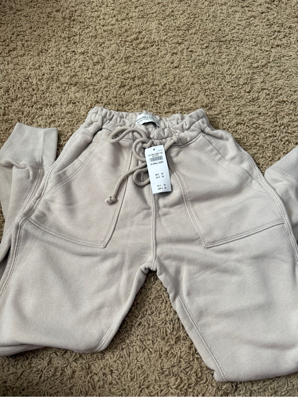 Abercrombie & Fitch sweatpants XXS Short